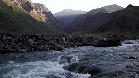 General-view-of-the-campanario-river-with-the-arid-mountains-of-central-Chile-in-the-Maule-at-dawn