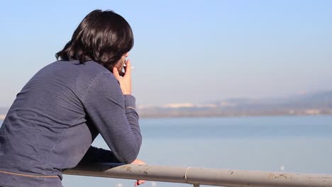 Lonely-Romantic-Man-Rest-Looks-At-Sea