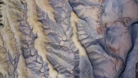 rough surface of factory butte summit in wild valley