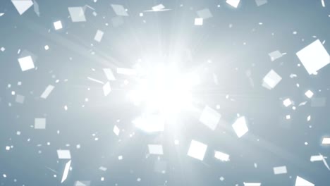 particles white business bright glitter bokeh dust abstract background loop