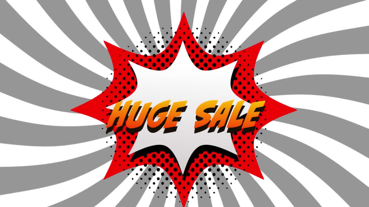 폭발 4k에 거대한 판매 그래픽