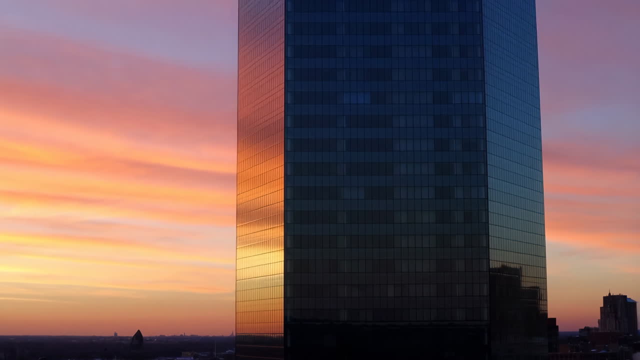 Skyscraper at Sunset