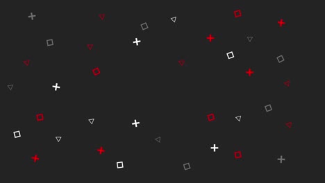 animación de títulos de apertura. fondo animado de color geométrico para publicidad o presentaciones, producción de noticias de televisión y red social. pantalla verde clave de croma