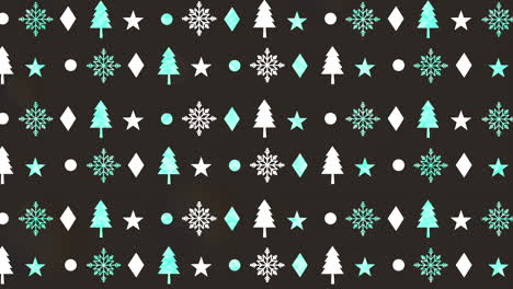 happy merry christmas pattern background