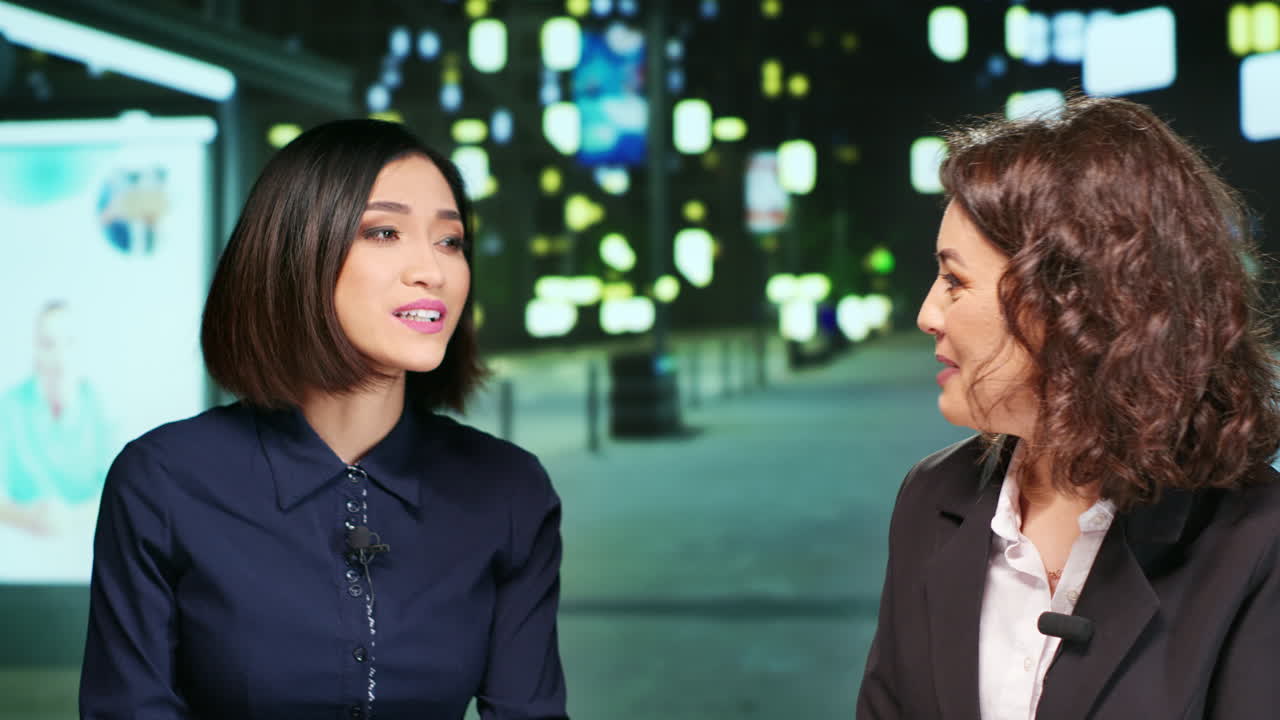 늦은 밤 토크 쇼의 기자 팀