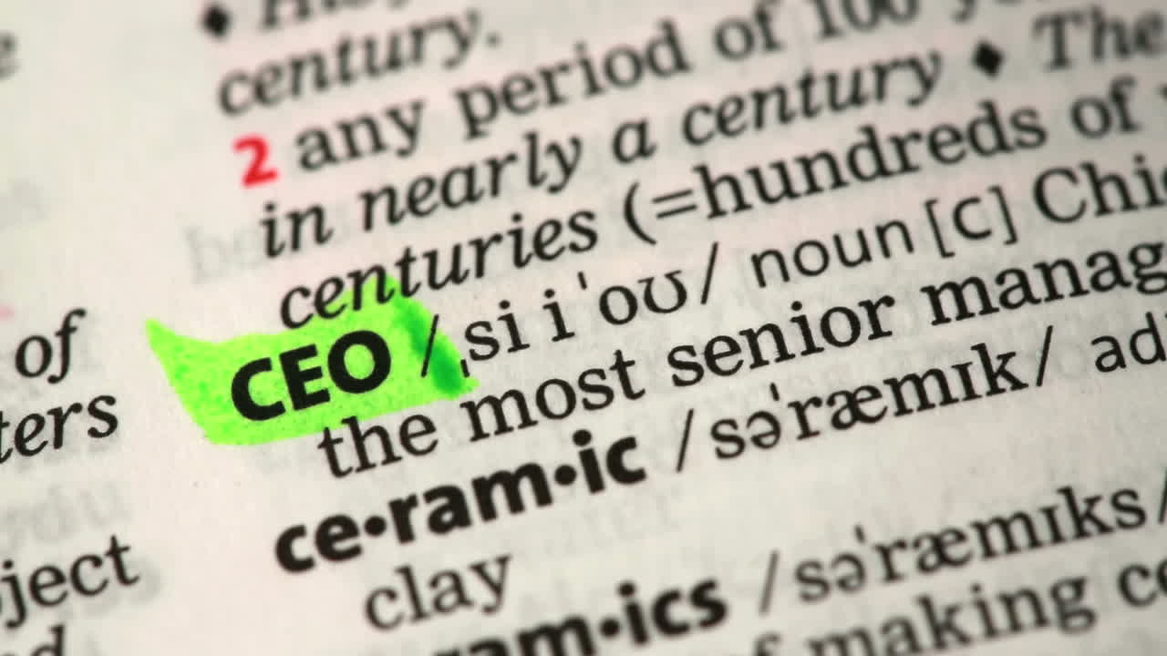 Definition of CEO