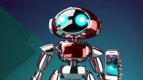 robots with smartphones