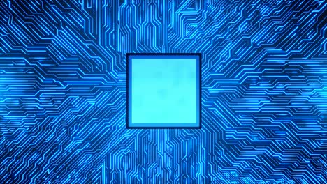 futuristic high tech data information moving concept visualization digital lines connect animation