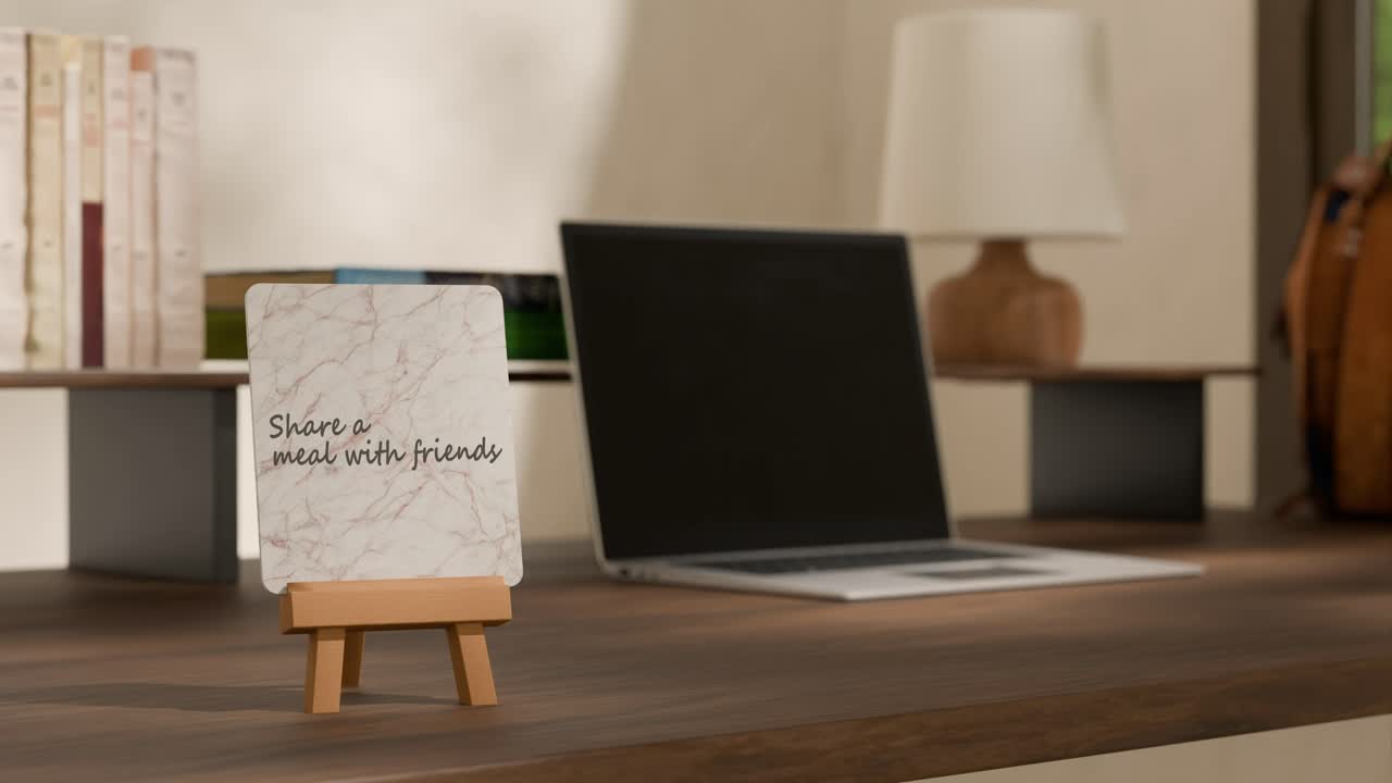 hoy tarea pendiente mostrando compartir una comida con amigos