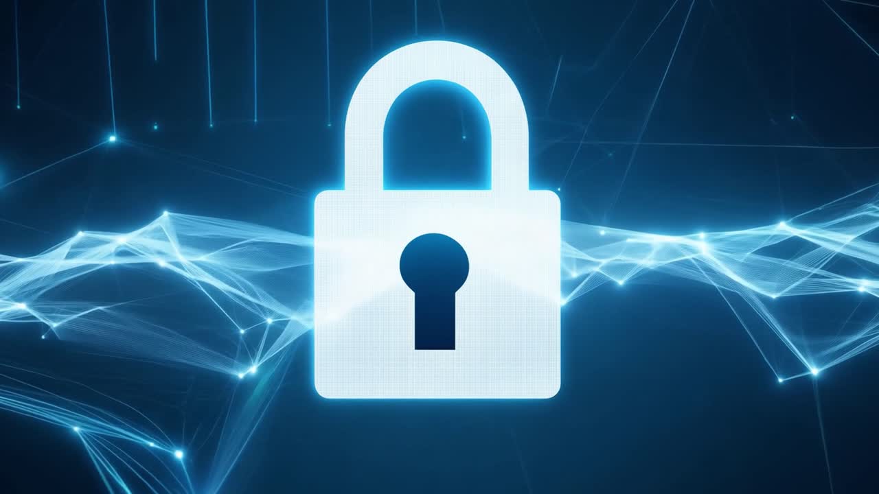 Digital Security Padlock