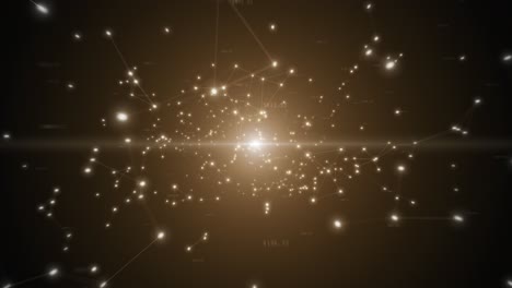 visualización del espacio abstracto y la tierra