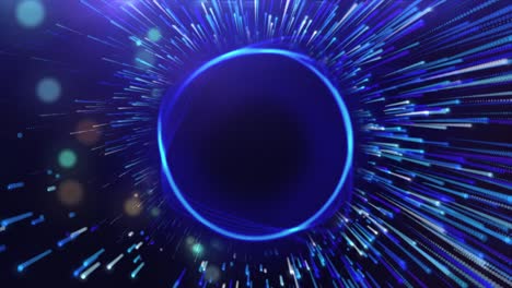 abstract blue circle light background