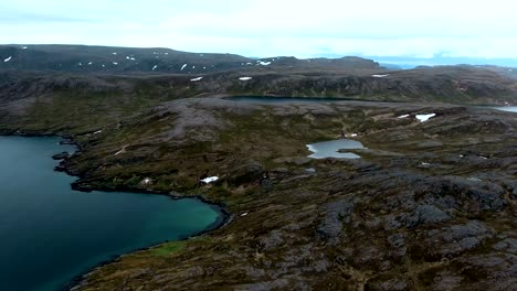 cabo norte (nordkapp) en el norte de noruega.