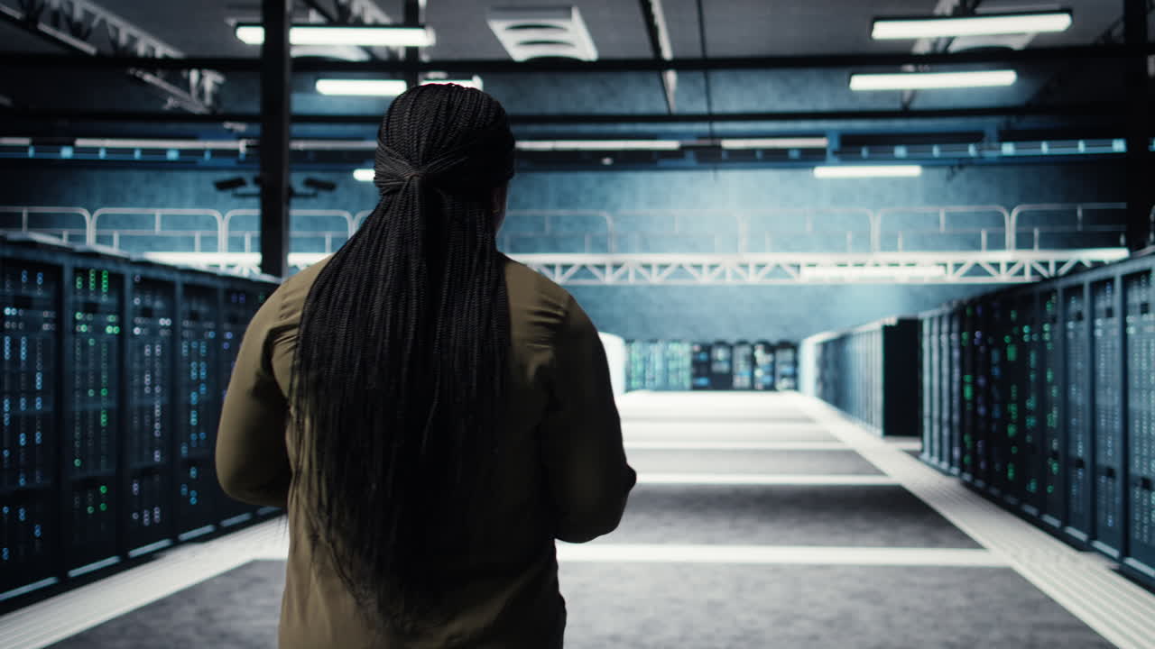 Data center system administrator conducts security audits