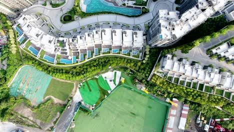 Aerial-view-of-Hong-Kong-Wu-Kai-Sha-area-with-modern-residential-building-complex