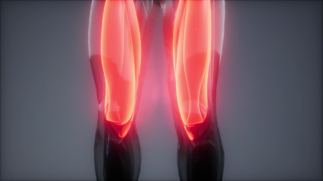 허 ⁇ 지 근육 - 눈에 보이는 근육 해부학 지도