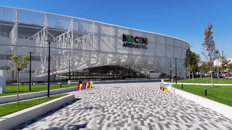 bercen arena sport center exterior