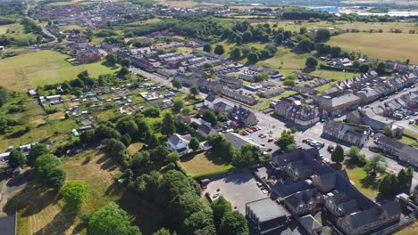 drone footage over county durham countryside, dipton 3