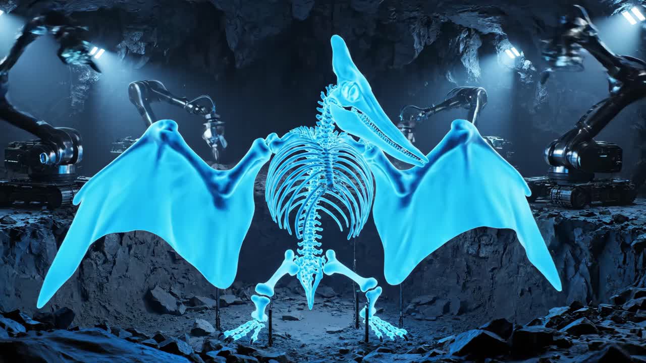 Pterodactyl Skeleton
