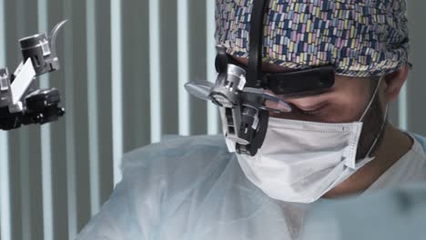 surgeon in operating room