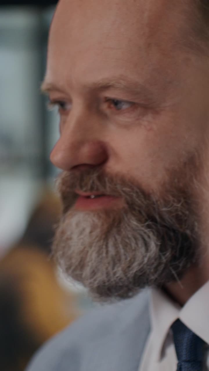 Ritratto di uomo d'affari