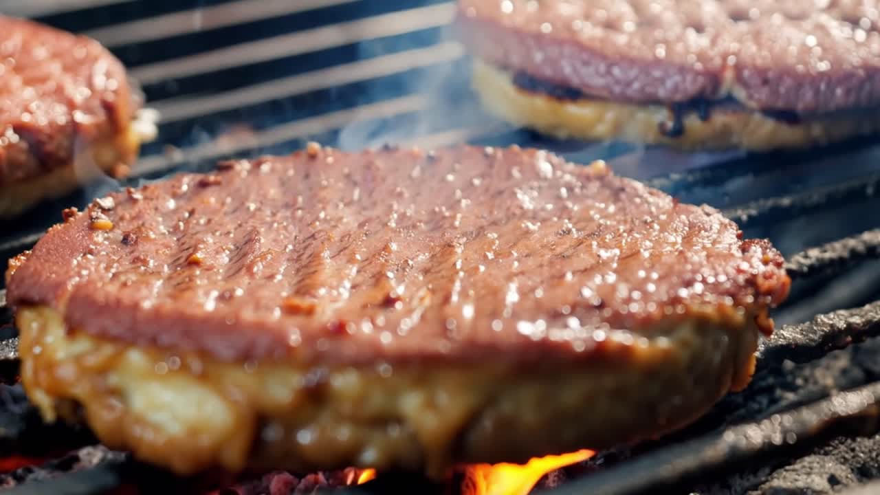 bistec en la parrilla