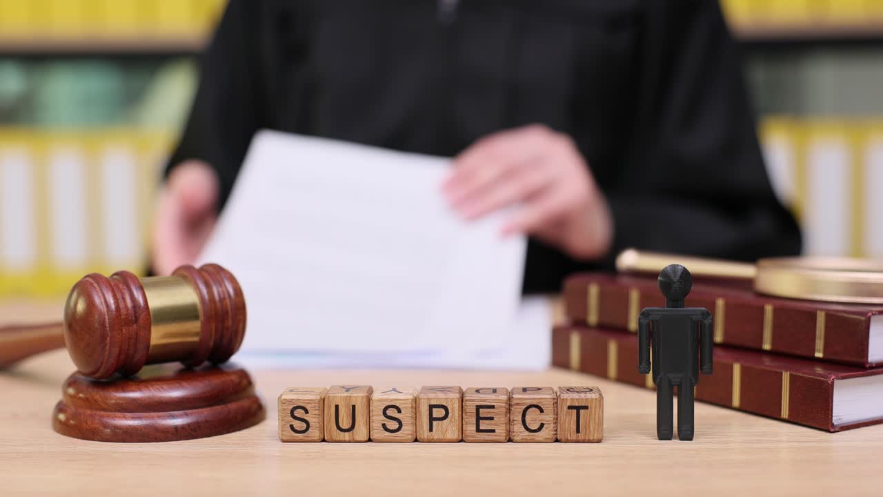 Suspect in a Court of Law