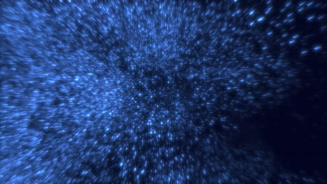 Un-Cielo-Azul-Con-Estrellas