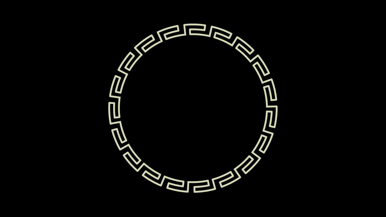 중앙에서 회전하고 크기를 늘려서 전체 배경을 고 사라지는 그래픽 디자인입니다.