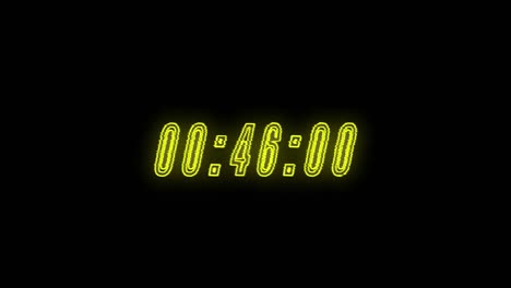 retro timer display