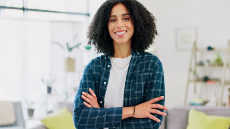 Face-of-proud-woman-in-work-from-home-opportunity