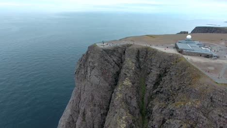 cabo norte (nordkapp) en el norte de noruega.
