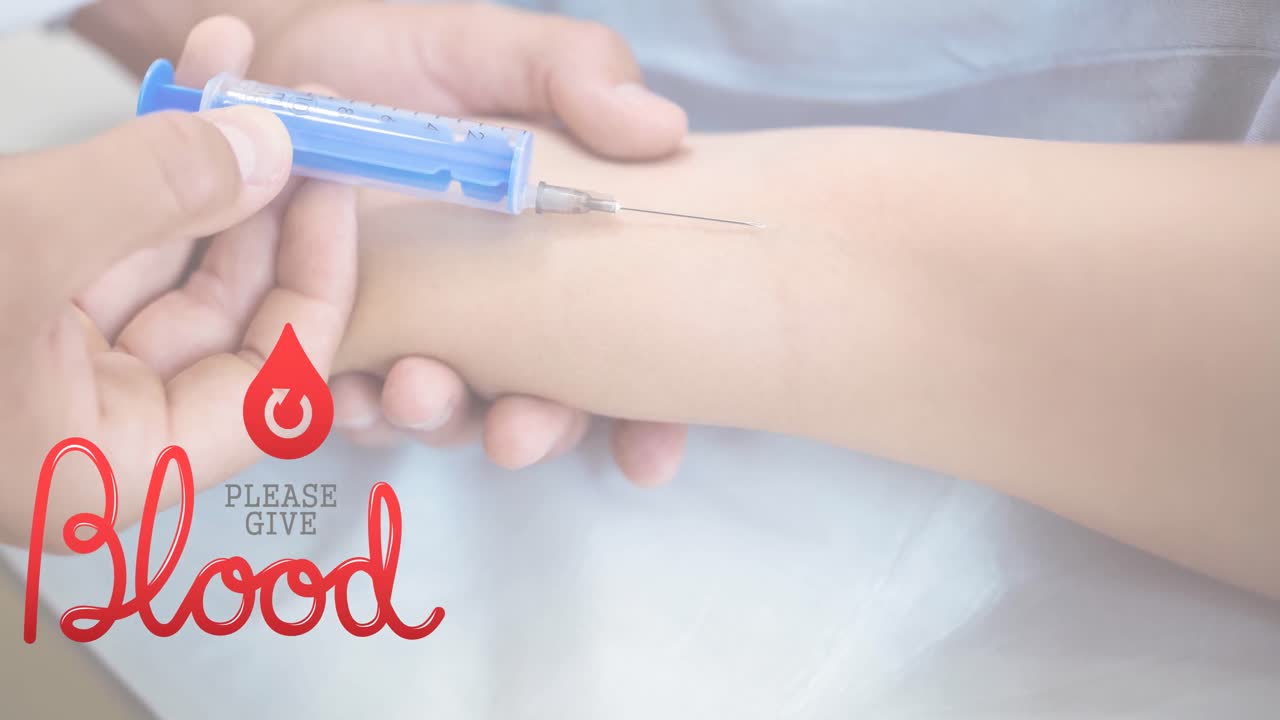 혈액  ⁇ 플을 채취하는 의사에 대해 혈액 텍스트를 주십시오.