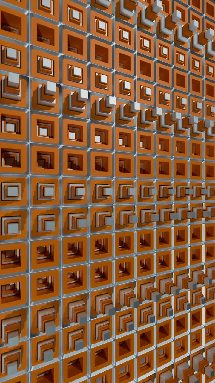 patrón geométrico abstracto en 3d