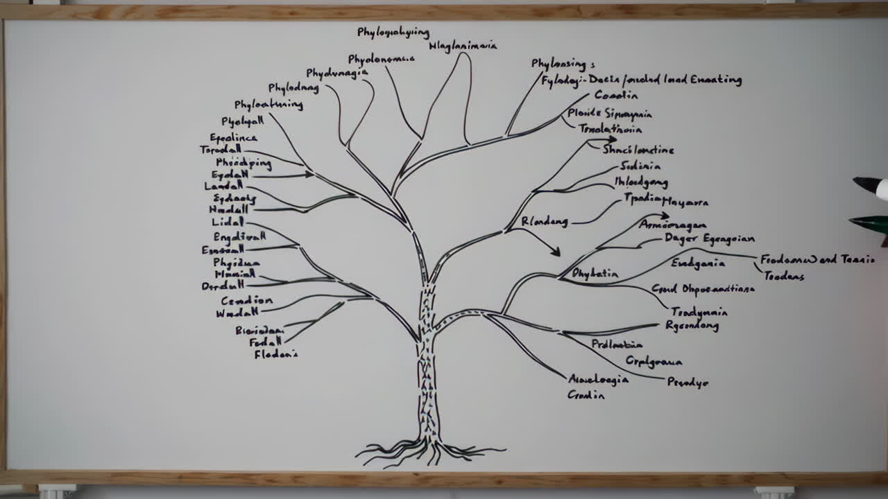Phylogenetic Tree Diagram