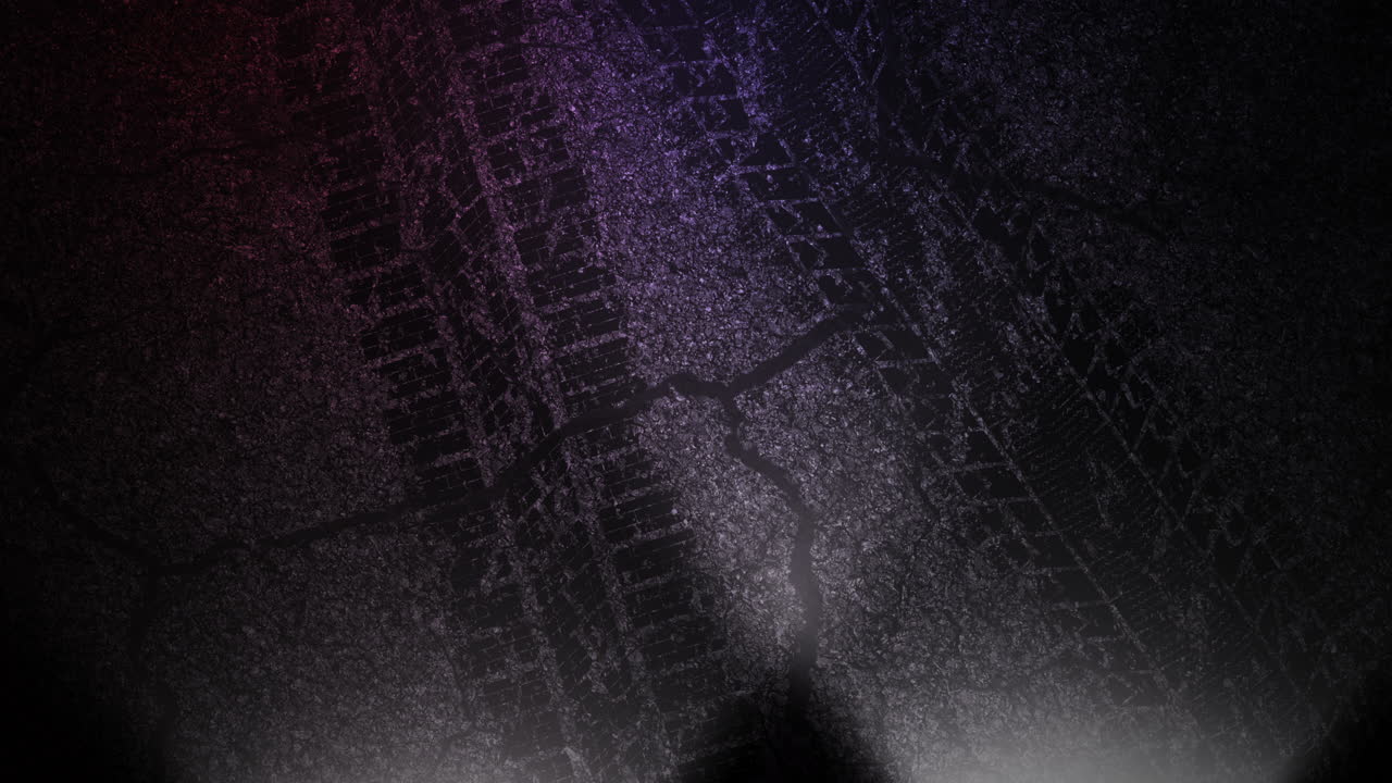 huella de neumático con patrón en fondo oscuro - fotografía de cerca