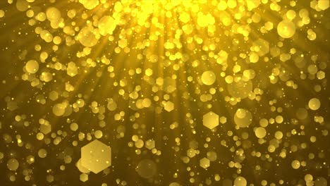 fondo de bokeh dorado