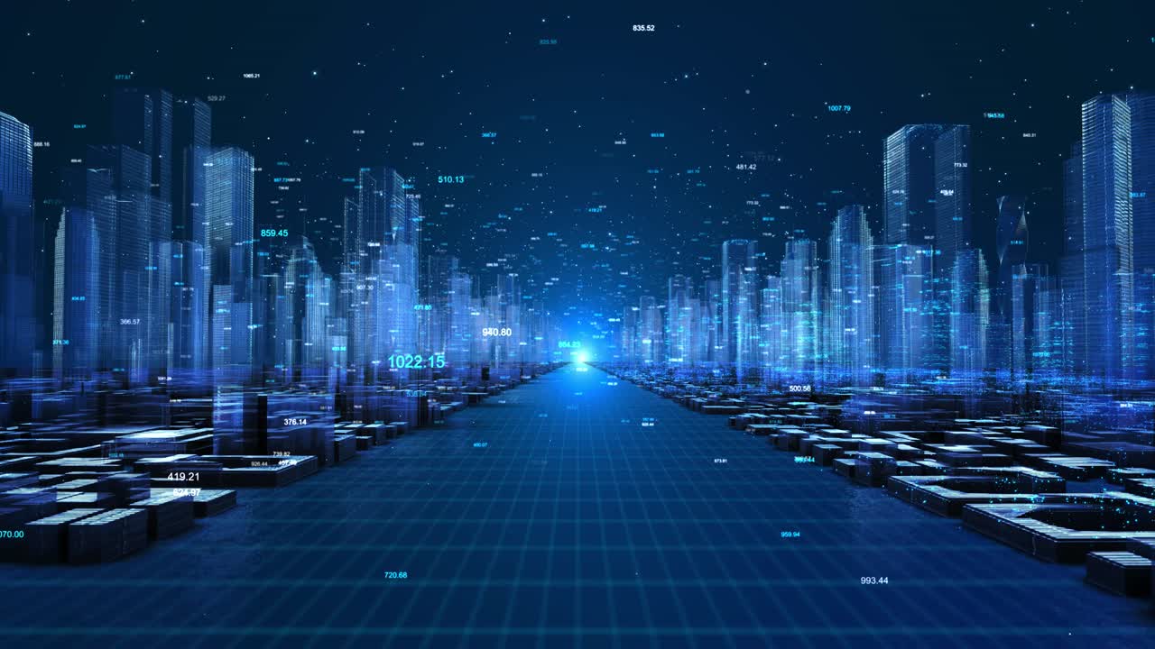 デジタルテクノロジー都市、5Gネットワーク、信号伝送、グローバル市場、フィンテックイノベーション