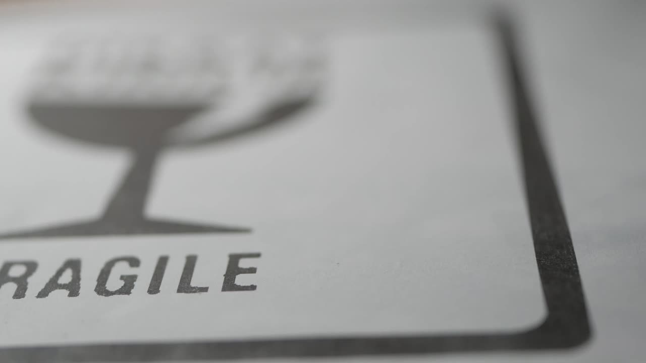 Fragile Packaging Symbol