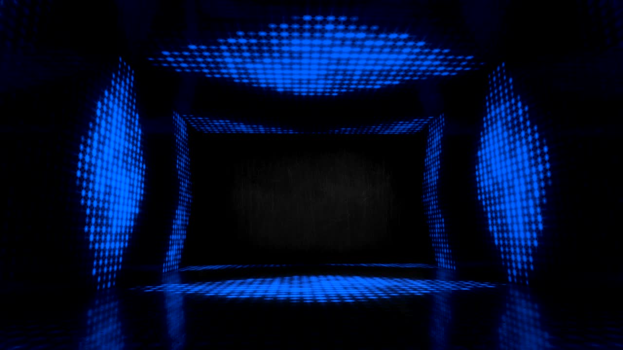 디코 스테이지 리드 라이트 댄스 - 4k 스 비디오 - 루프