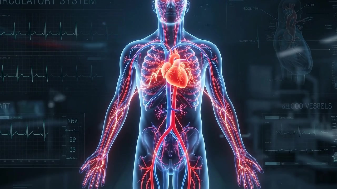Digital Medical Visualization of Human Circulatory System
