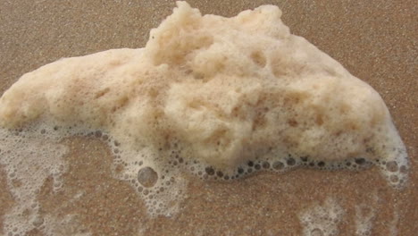 close-up-of-bubble-White-foam-on-the-wet-sand-on-the-beach