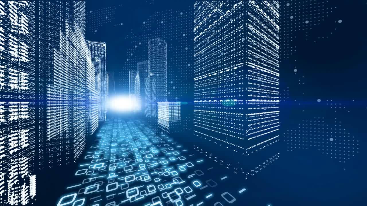 Smart city, digital world, Global communication network concept. 6G Business graph. Global business.