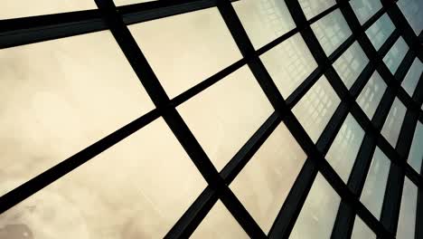 looking up  geometric dome architecture