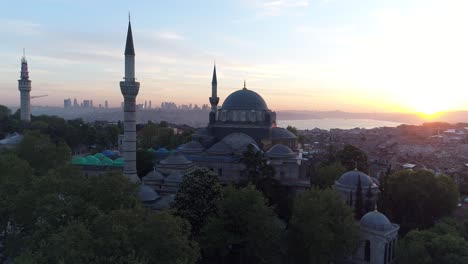 muslim mosque aerial drone tower roman history istanbul turkey aerial drone travel earthquake