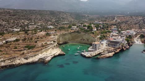 toma panorámica de una ubicación majestuosa en grecia