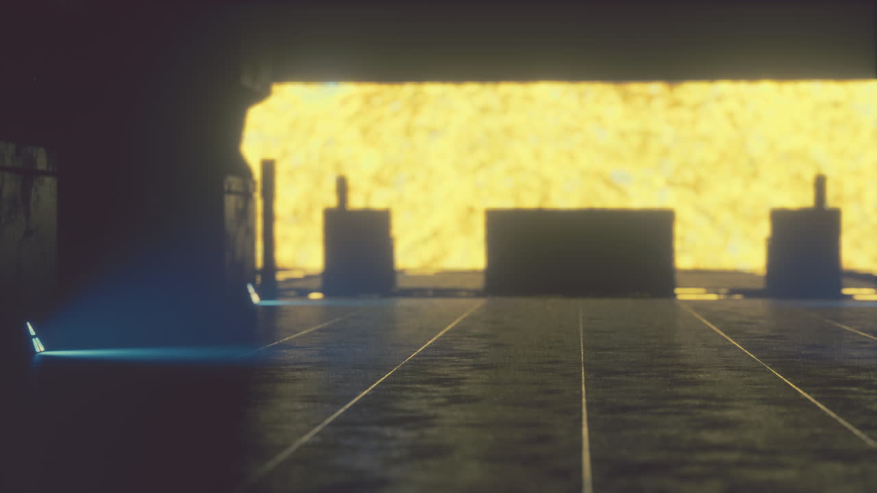 큰 태양 별 근처의 우주선의 내부