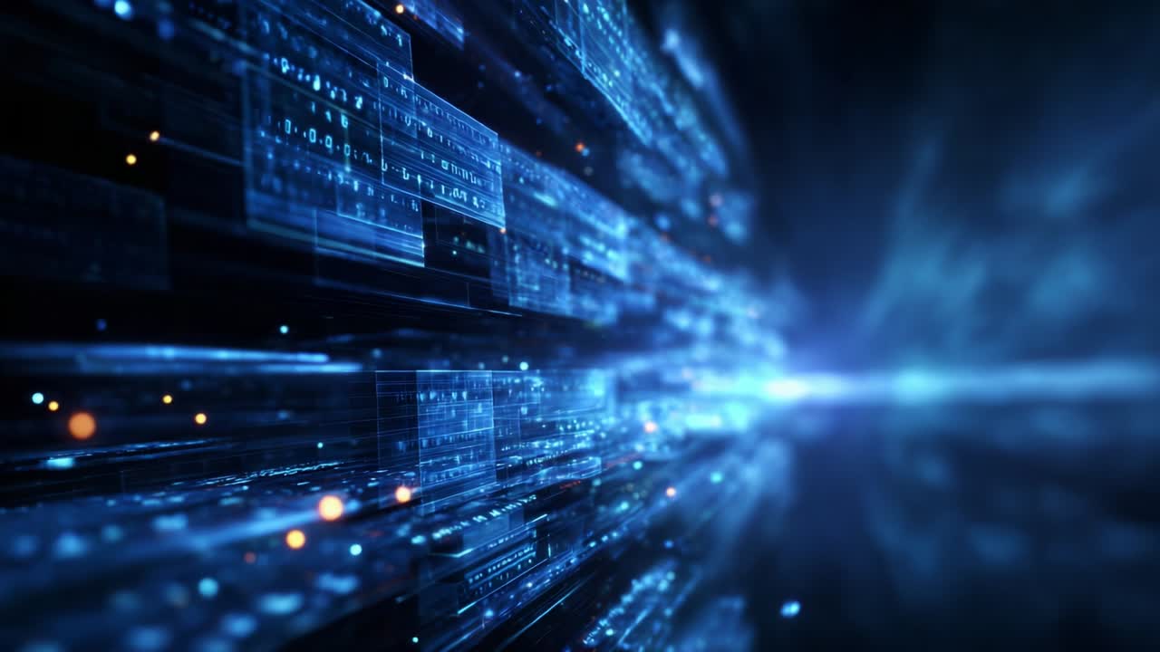 Abstract Digital Technology Background