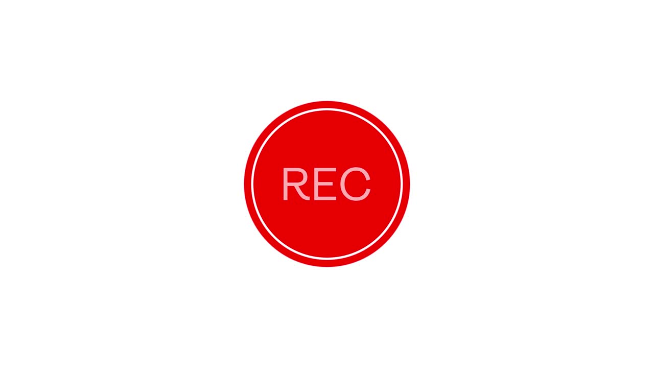 Record symbol. Digital illustration. Background, framing.