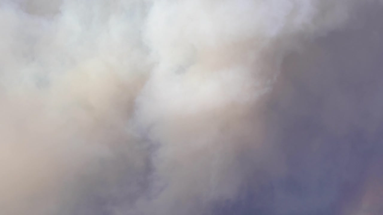 CalWood fire burning in the front range of Northern Colorado